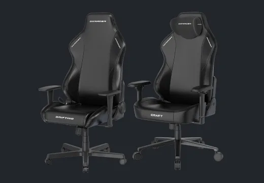 Silla gaming negra